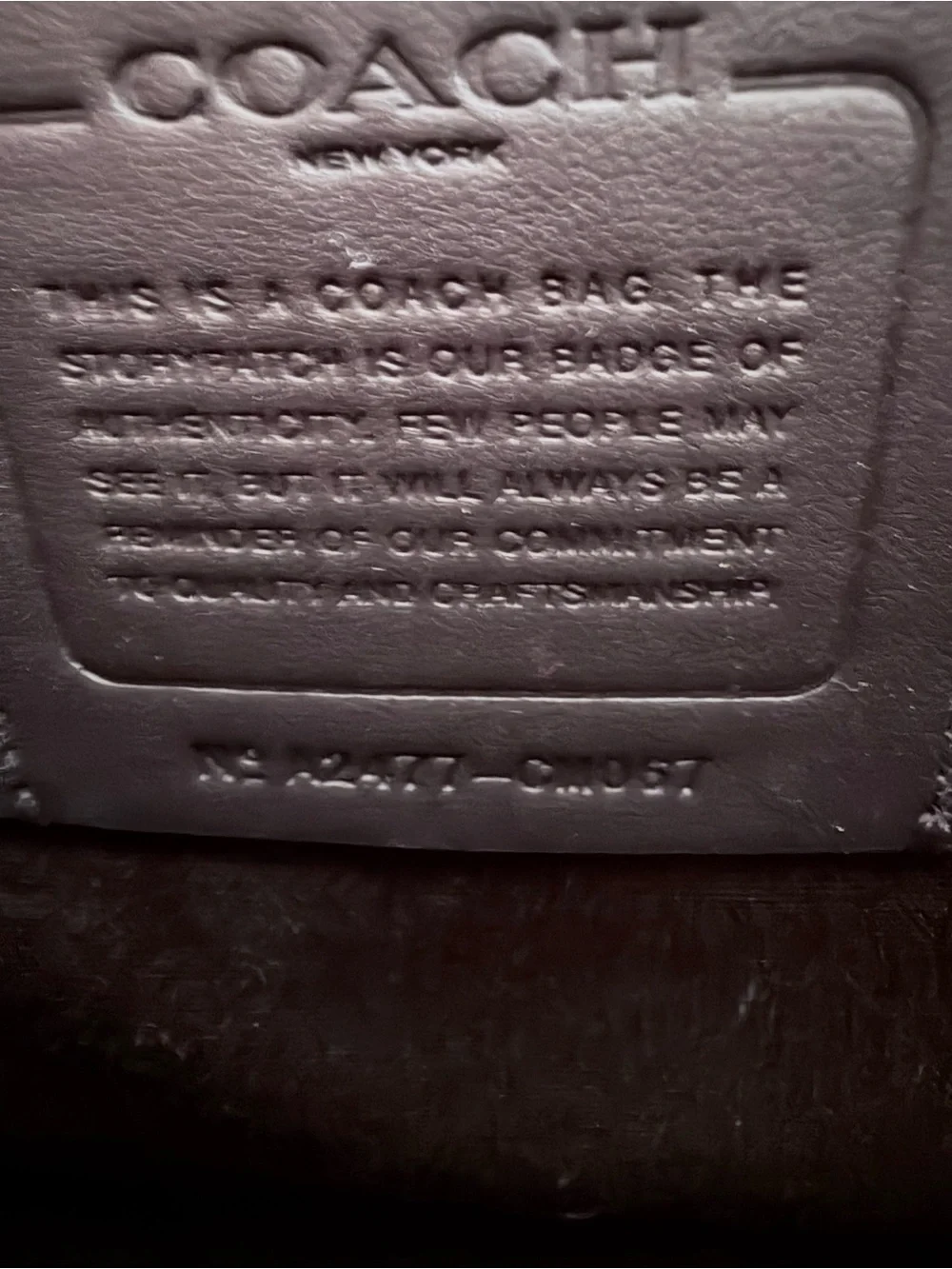 Coach Pink Leather Tote with Adjustable Strap